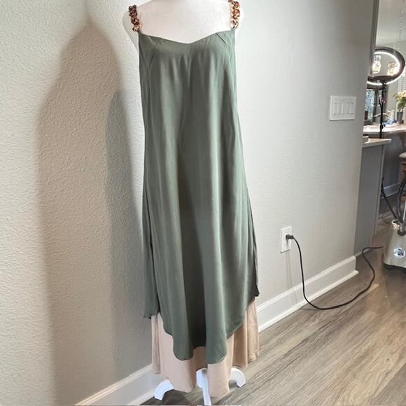 Bill Cost LIghtweight Silky Sleeveless Summer Dress Sz Small - Picture 6 of 13